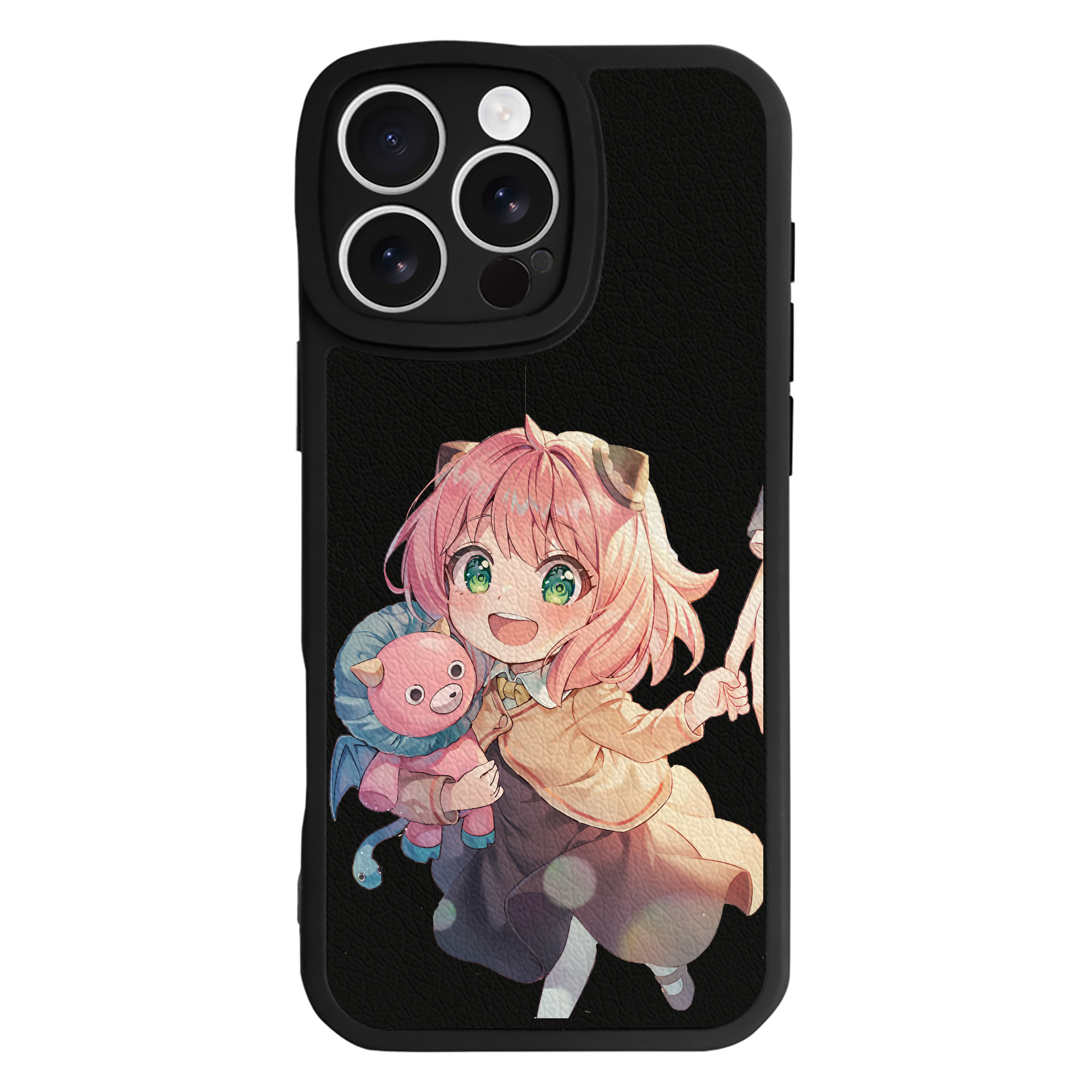 （画像用） SPY×FAMILY间谍家家酒 【iPhone 16シリーズ対応】シリコンスマホケース（レザー調） 材質：シリコン